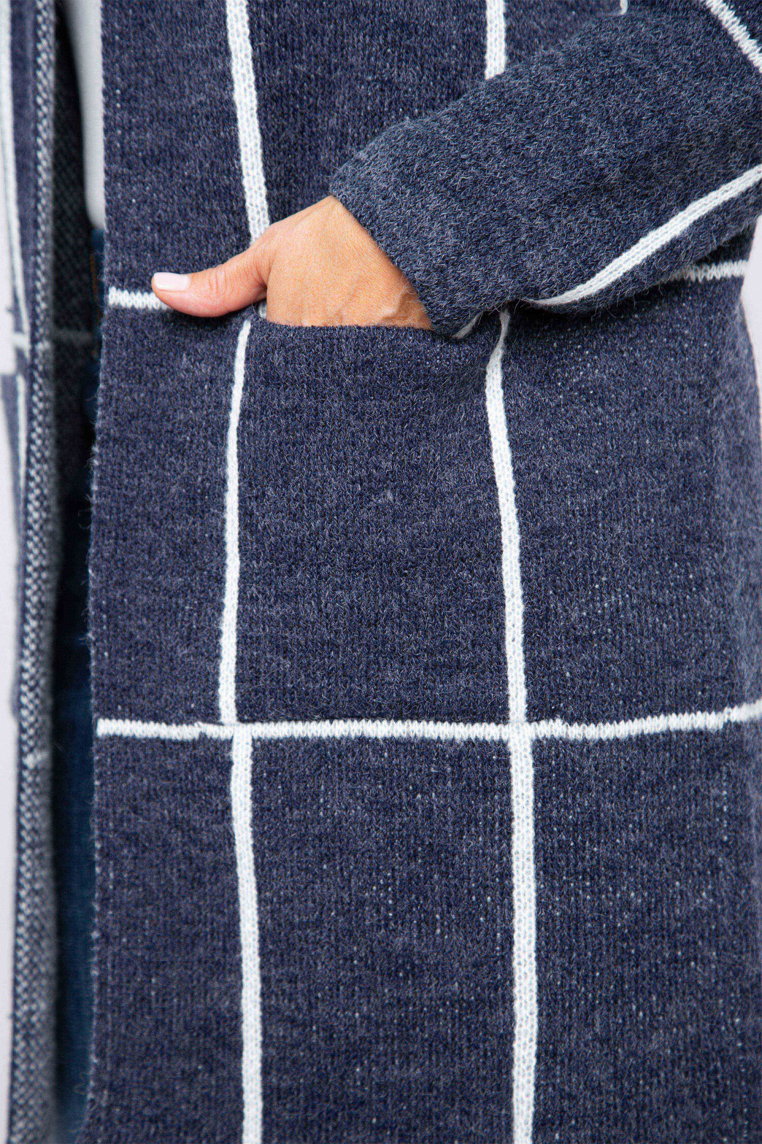 Open-Front Longline Cardigan Image 4