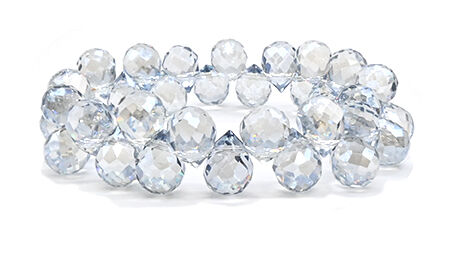 Raindrop Diamond Bead Elastic Bracelet