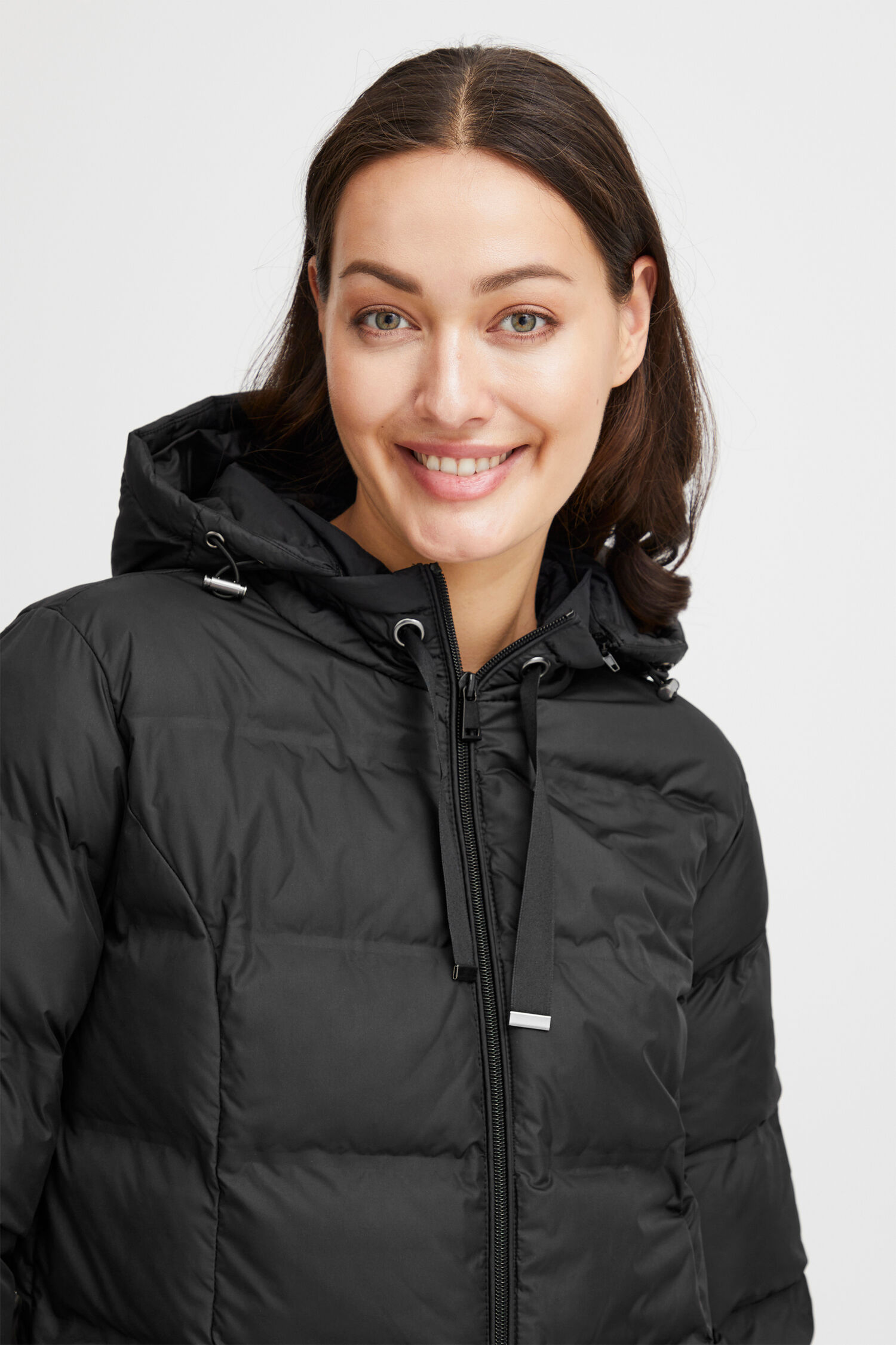 Removable Hood Puffa Jacket  Image 4