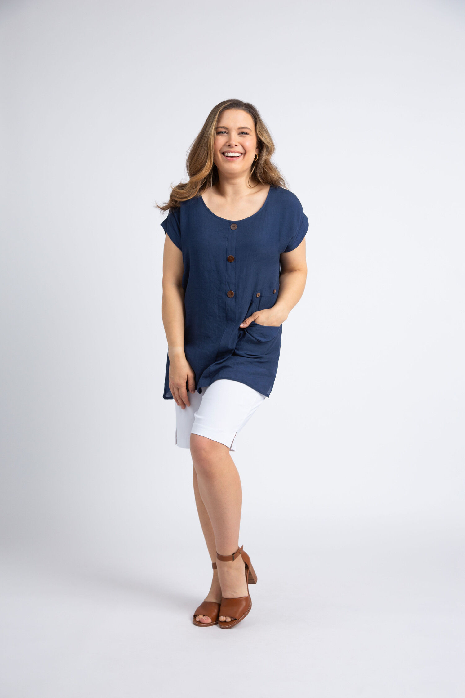 Short Sleeve Thea Blouse Image 1