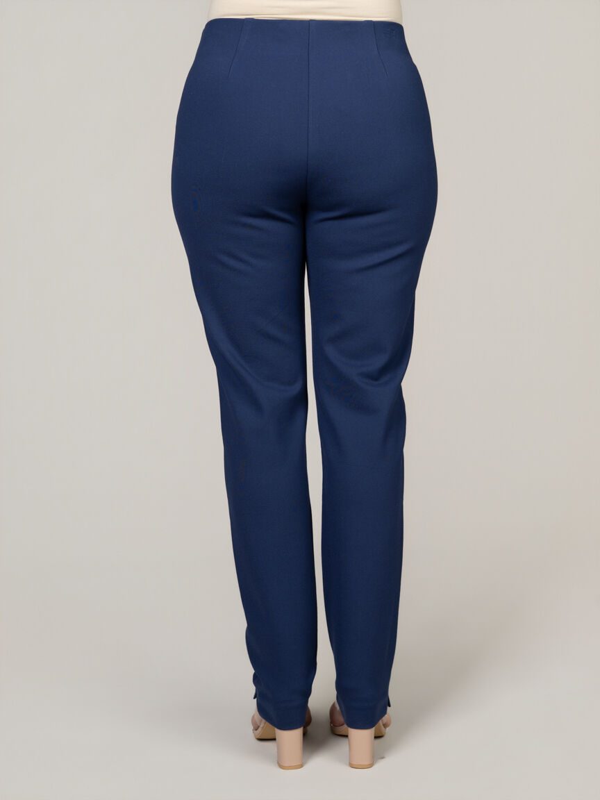 Petite Pull-On Slim Leg Trousers