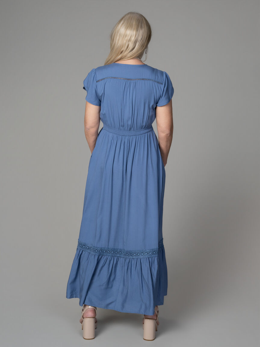 Short Sleeve Maxi Dress