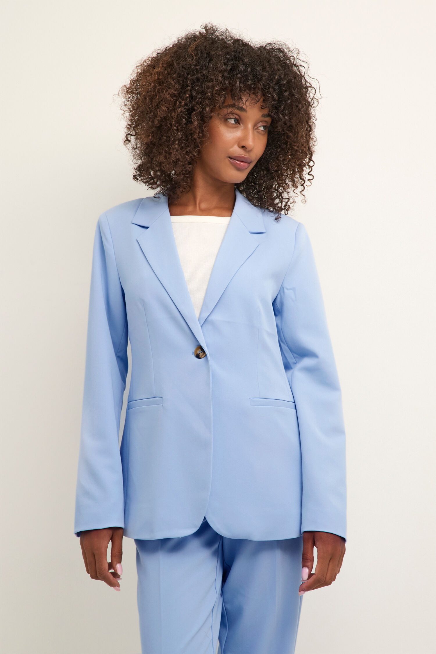 Single Button Tailored Blazer Image 1