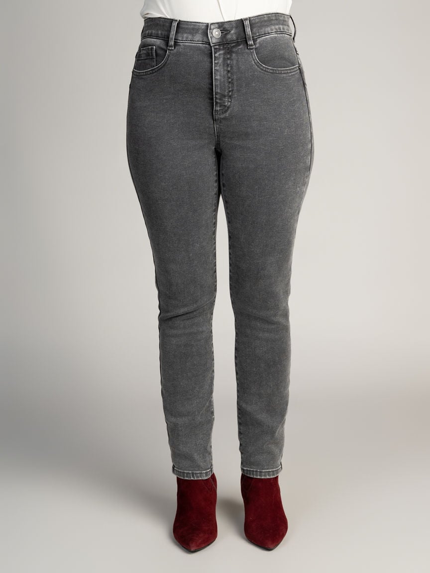 Sophia Curvy Hugging Slim Ankle Jeans
