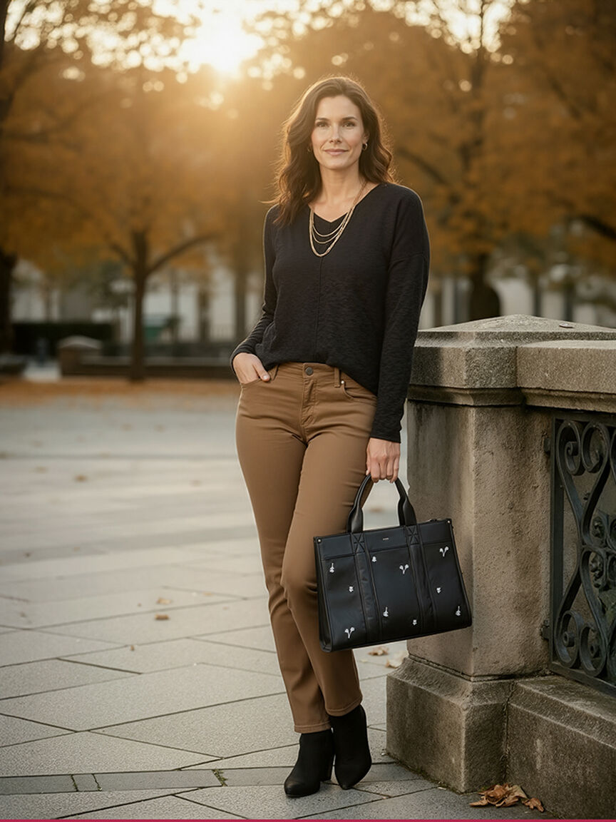 Petite 5 Pocket Colored Jeans 