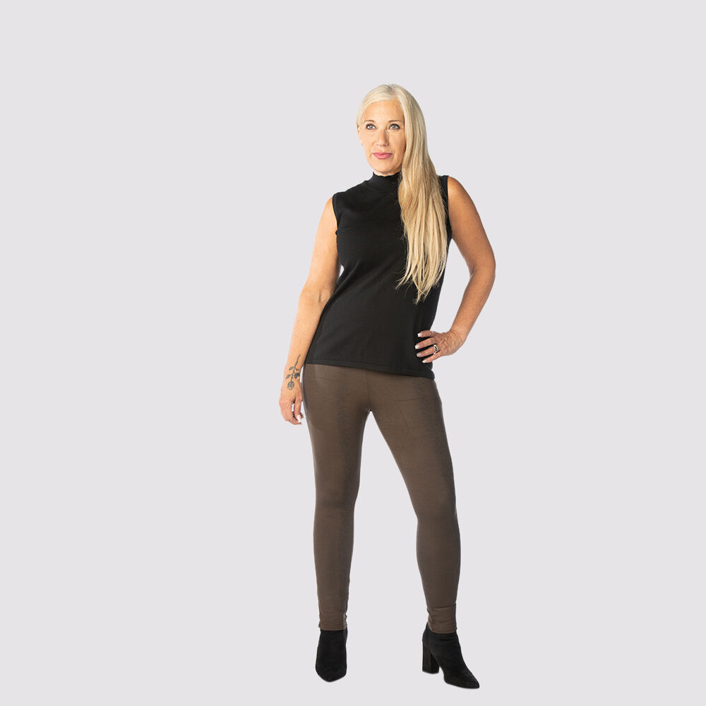 Fleece Lined Leggings  Image 1