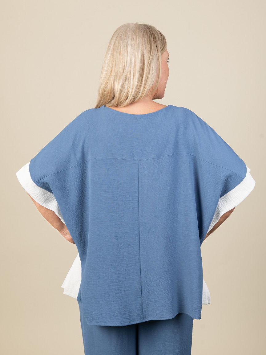 Oversized Poncho Top