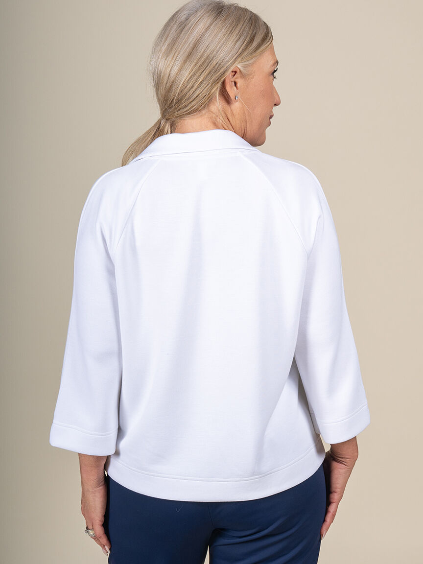 &frac34; Sleeve Top Image 2