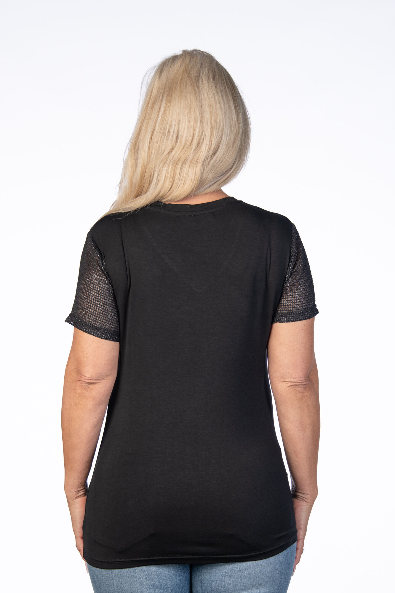 Mesh Grommet Tee Image 2