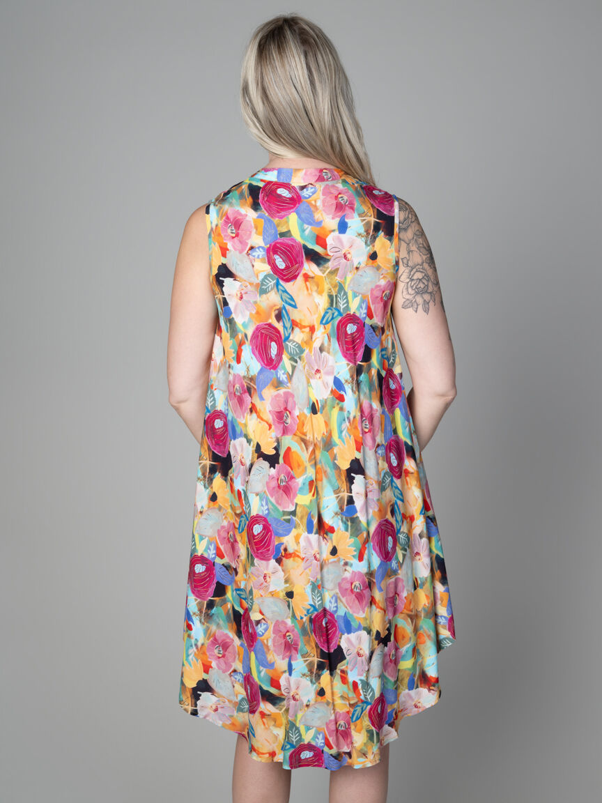 Sleeveless Midi Dress