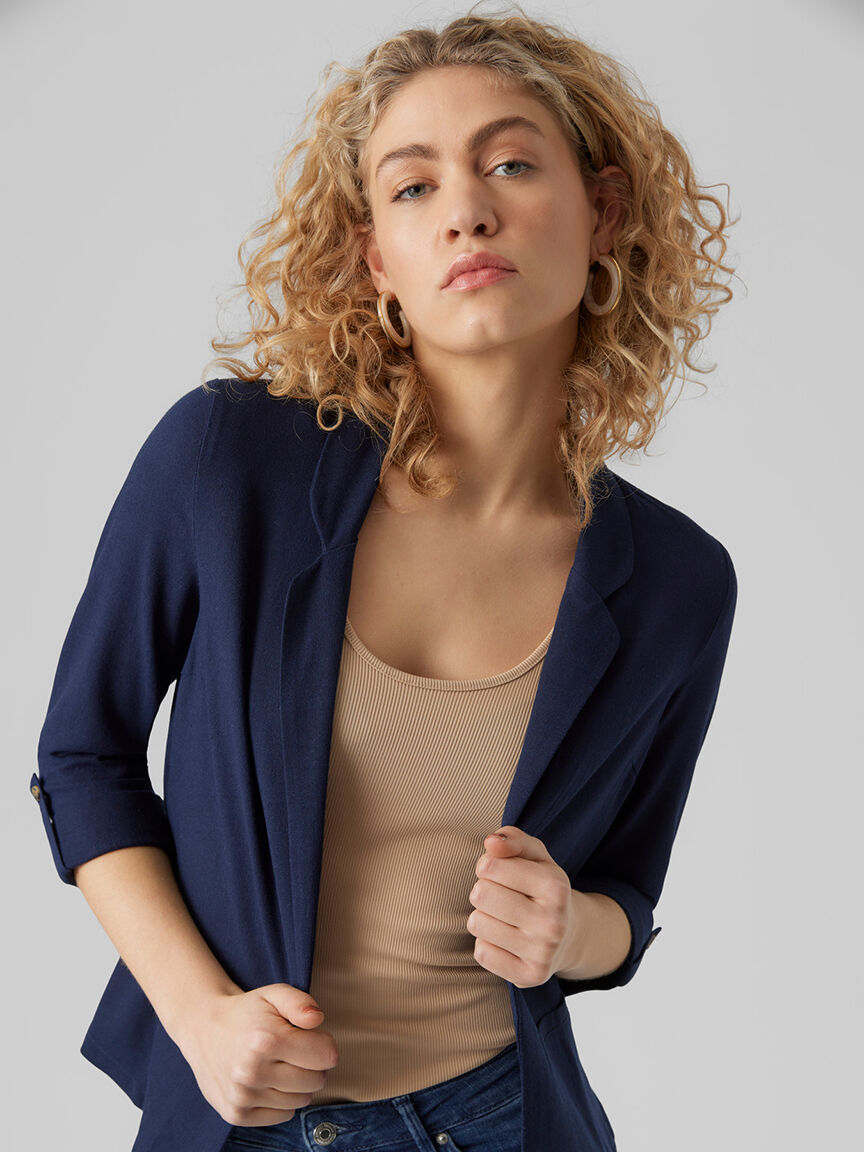 3/4 Sleeve Blazer