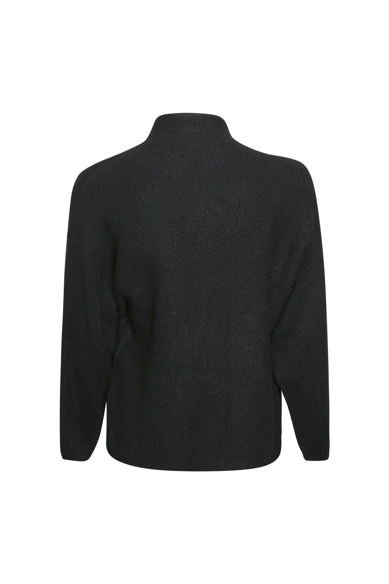 Chic Mock Neck Sweater Image 2
