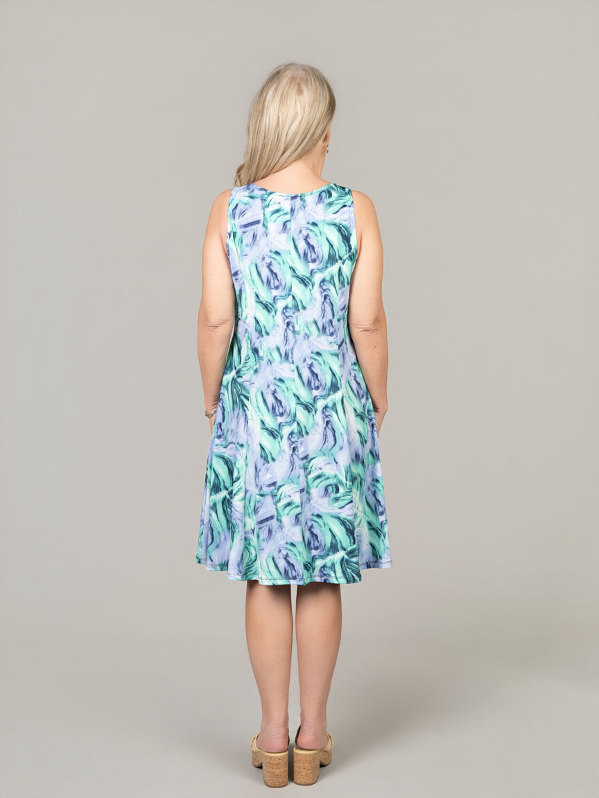 Flowy Knee Length Dress