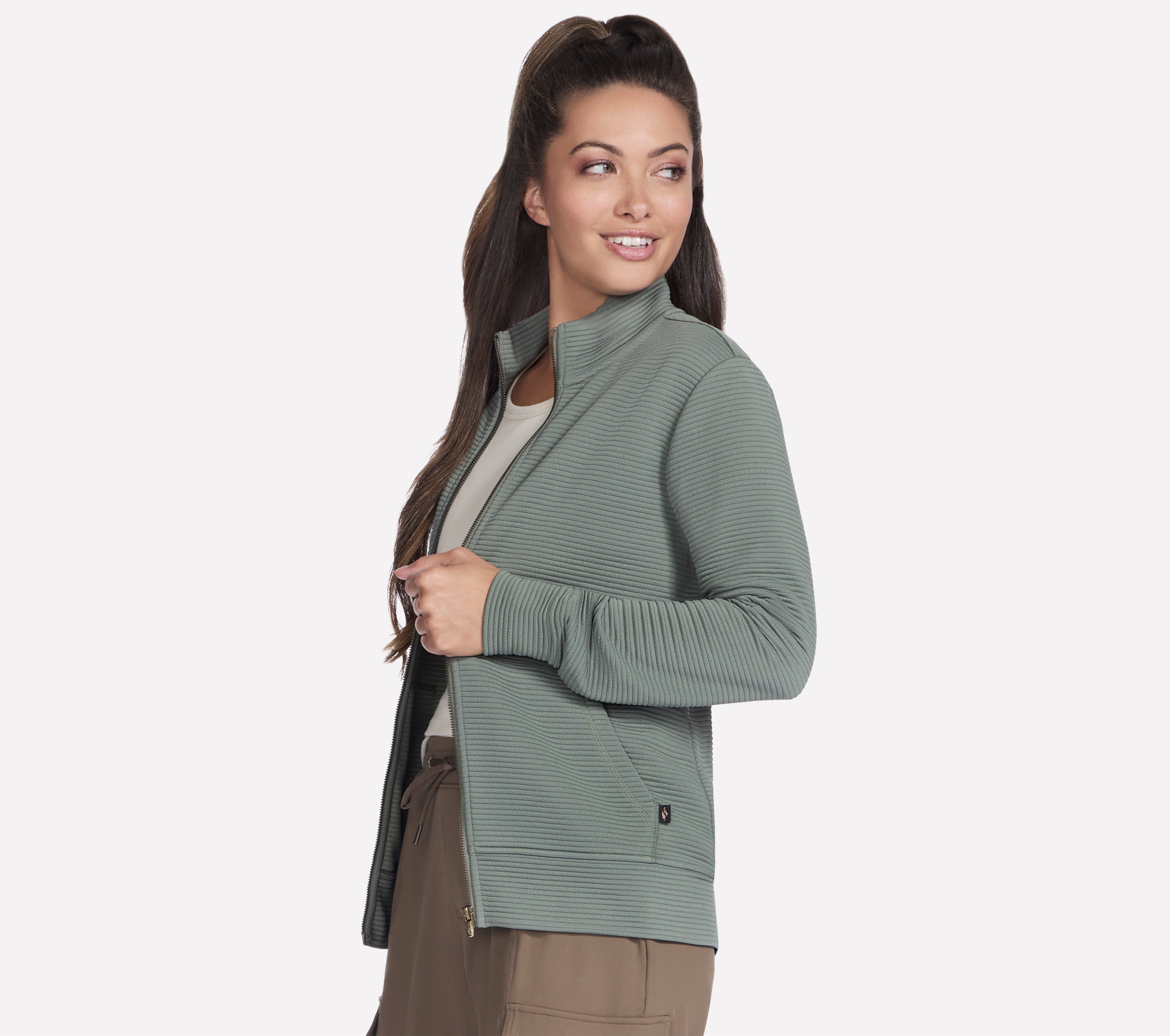 Long Sleeve GOWALK Zip Up Jacket