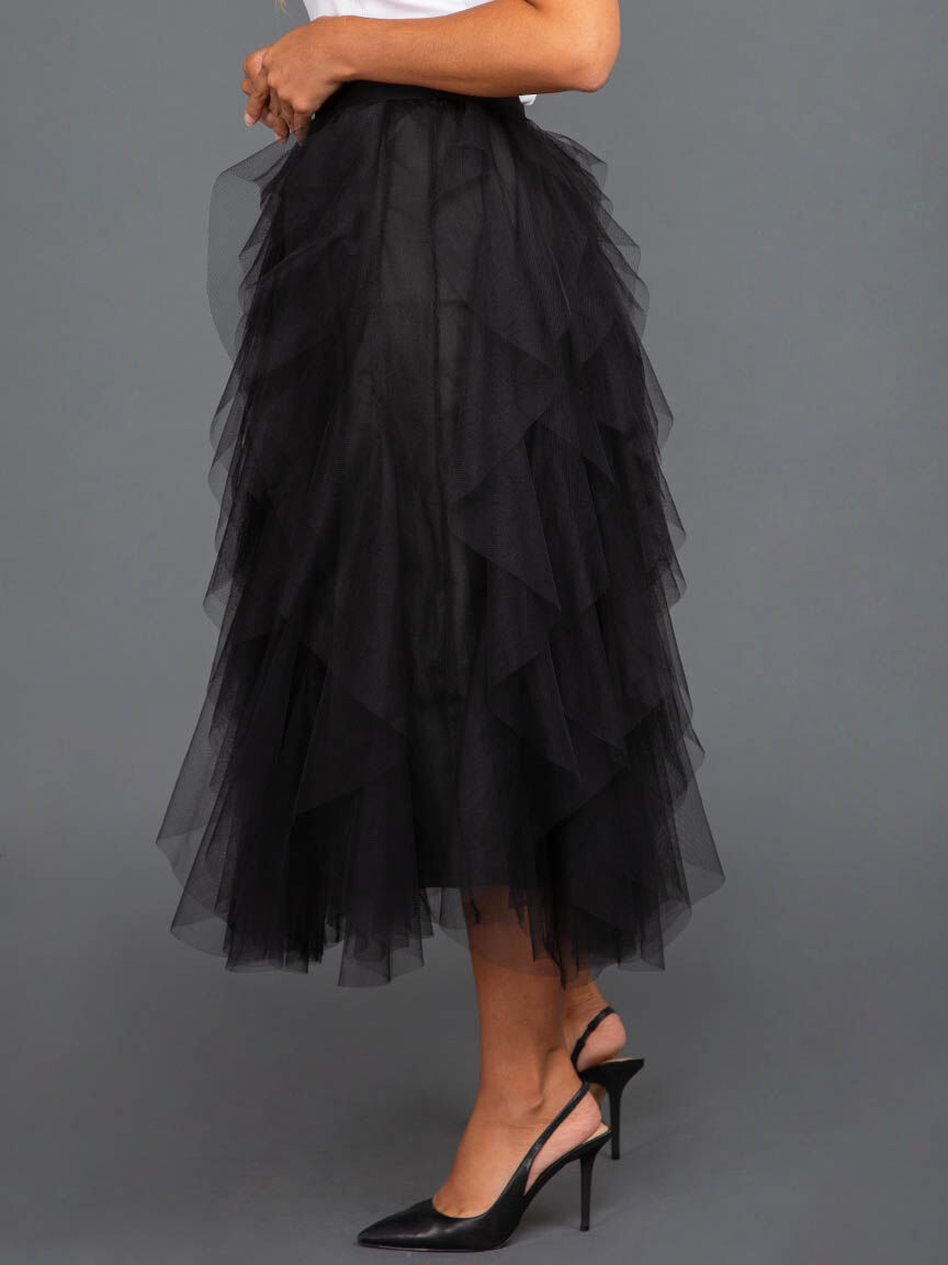 Tulle Maxi Skirt Image 3