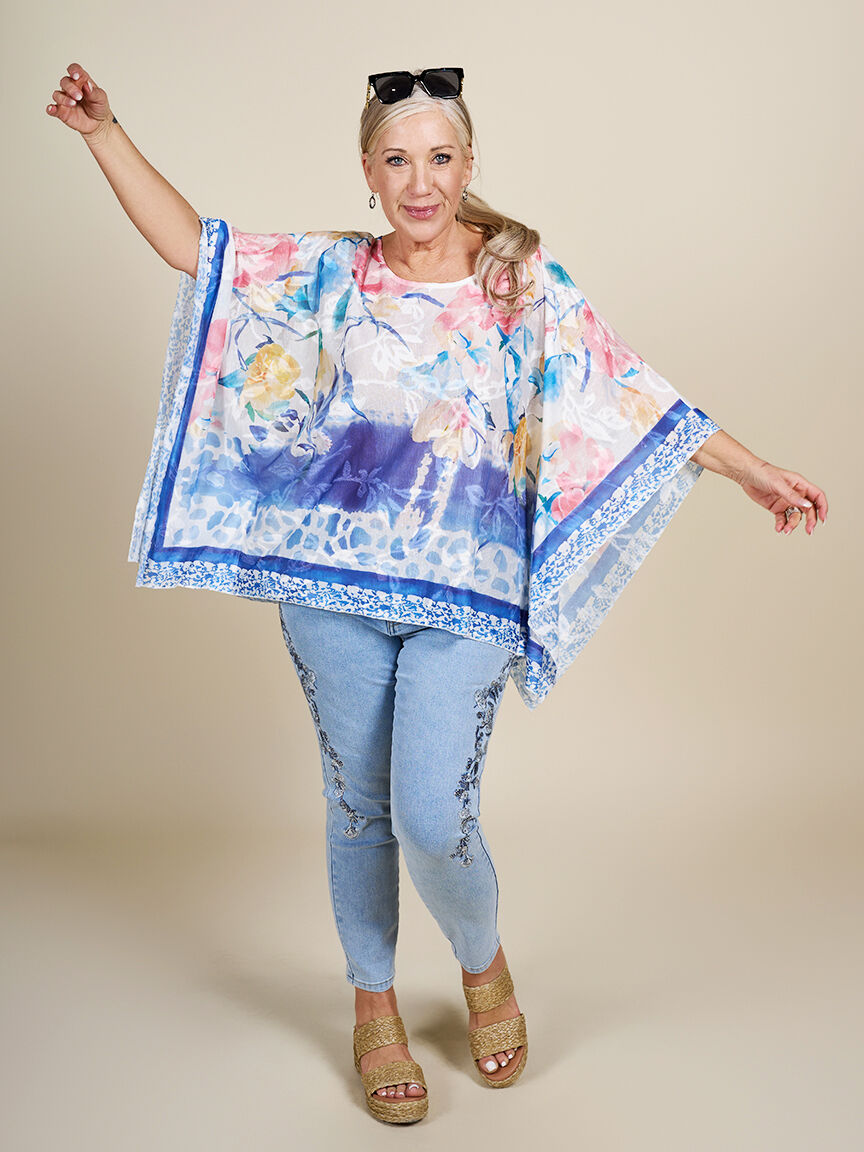 Sheer Poncho  Image 4