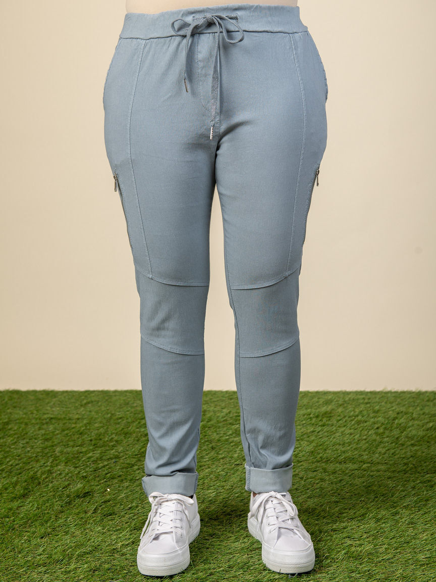 Pull On Pants with Lurex Tie Image 4