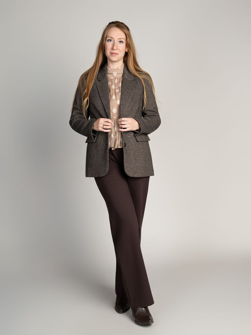 Classic Notch Collar Blazer