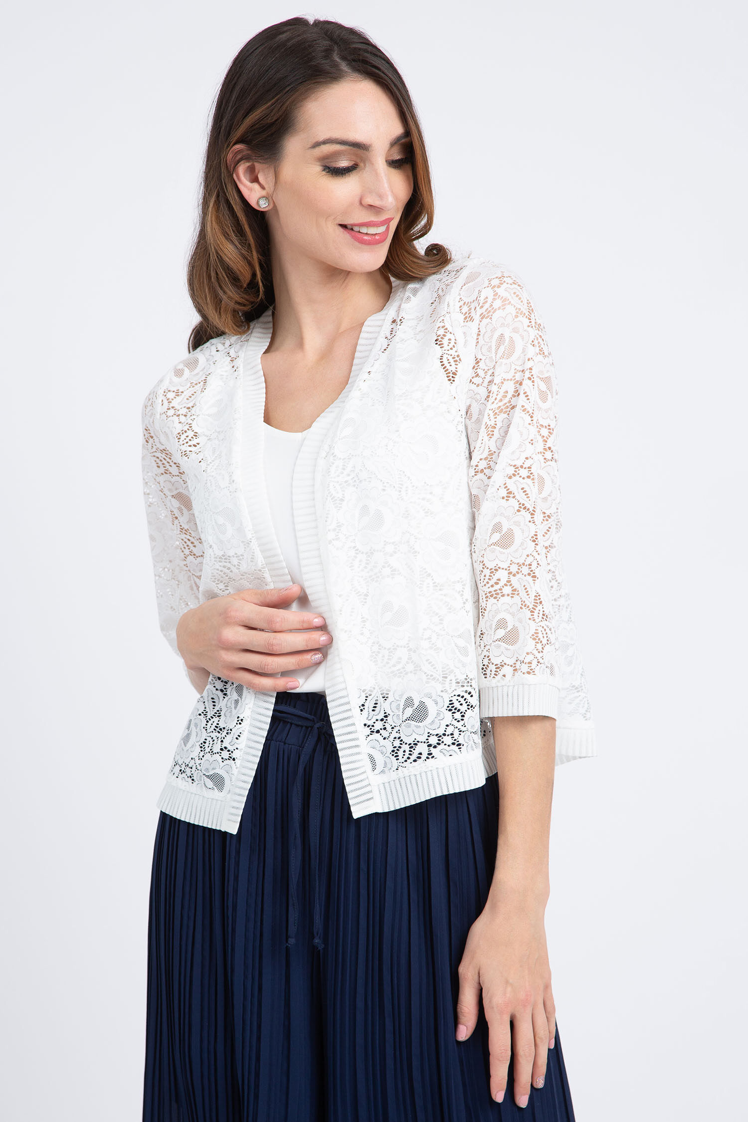 Floral Lace Cardigan Image 2