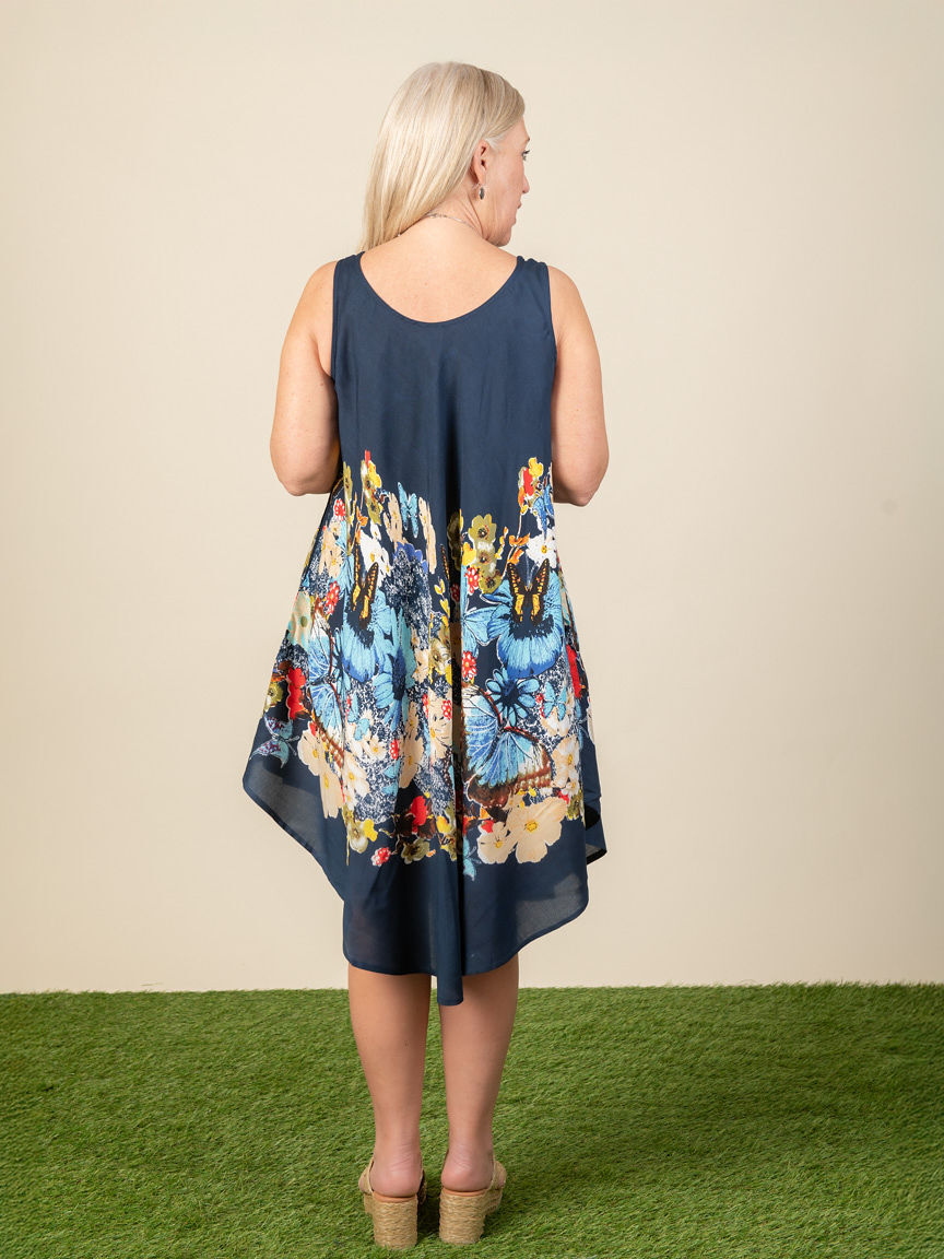 Midi Dress with Pockets Image 2