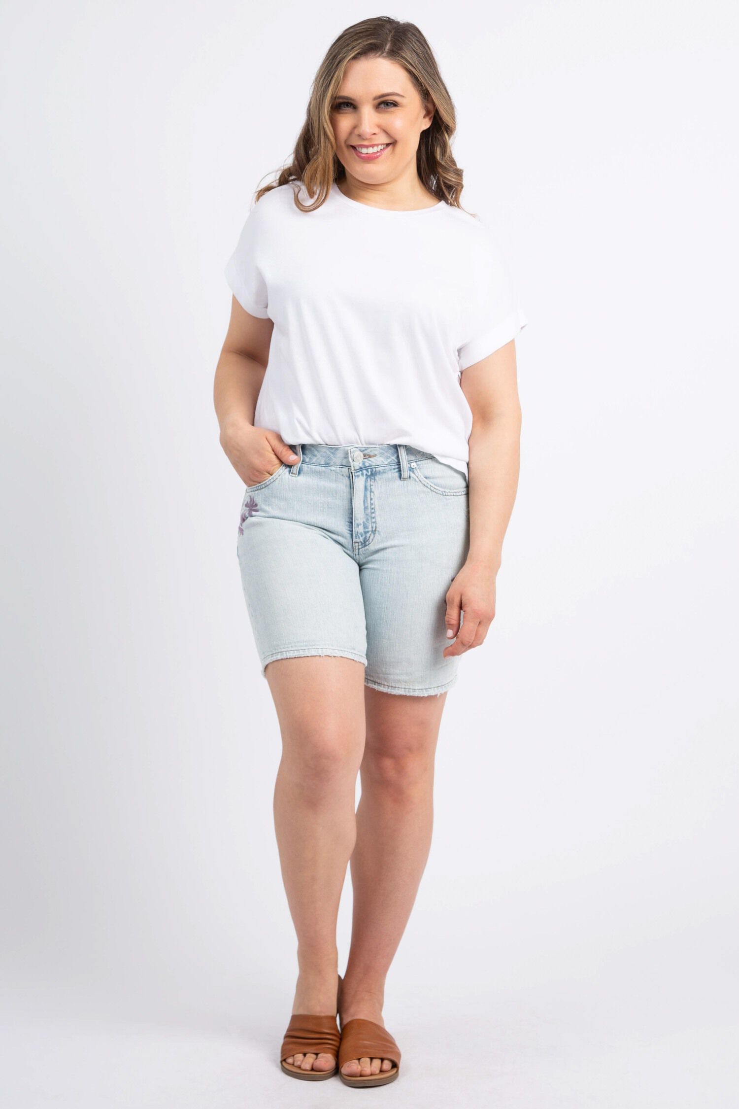 Drapey Luxe Tee Image 2