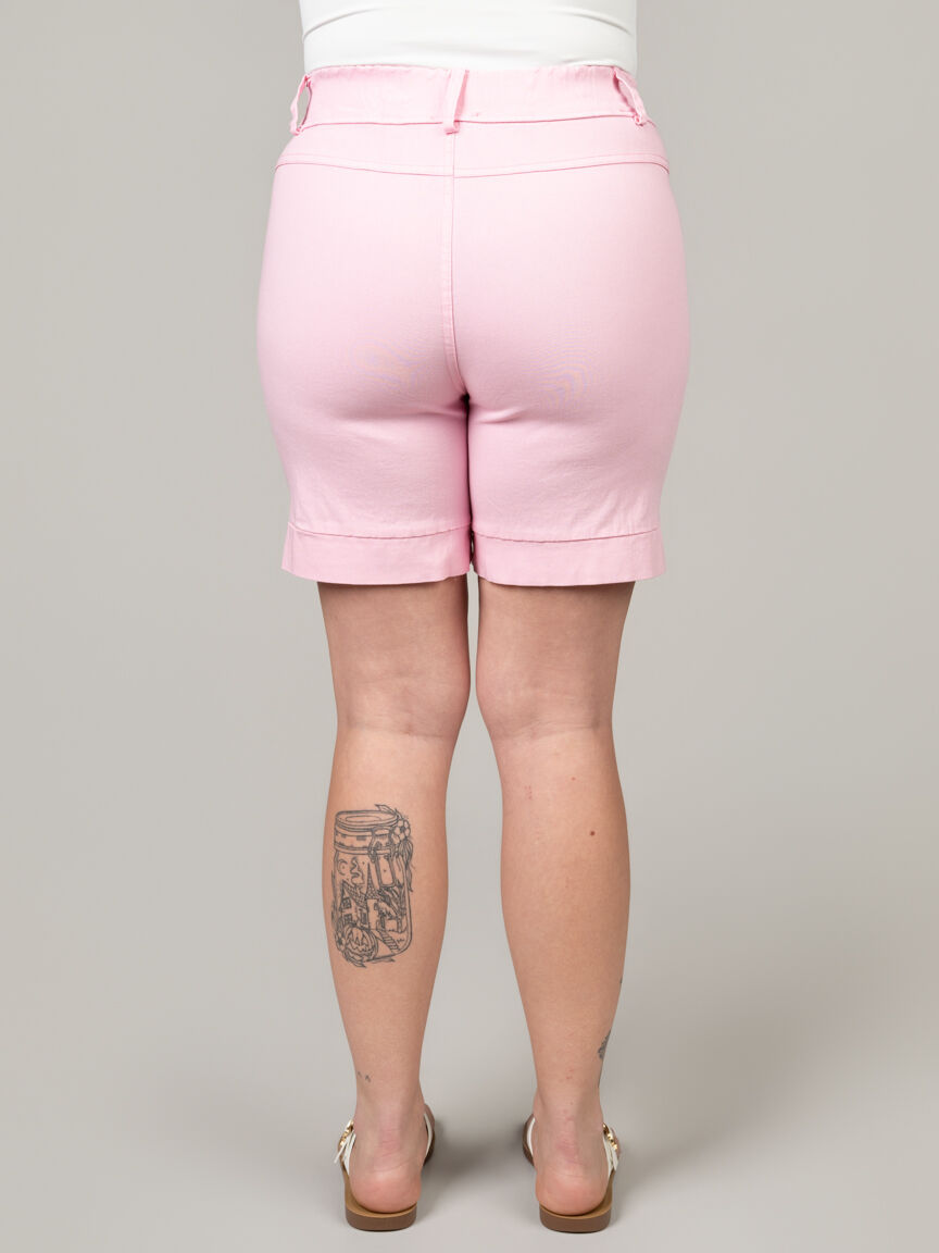 Pull-On Shorts With Belt Loops Image 4