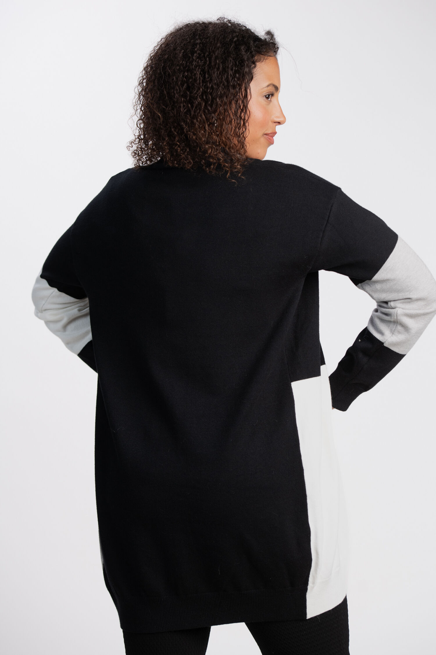 Color Block Cardigan  Image 2