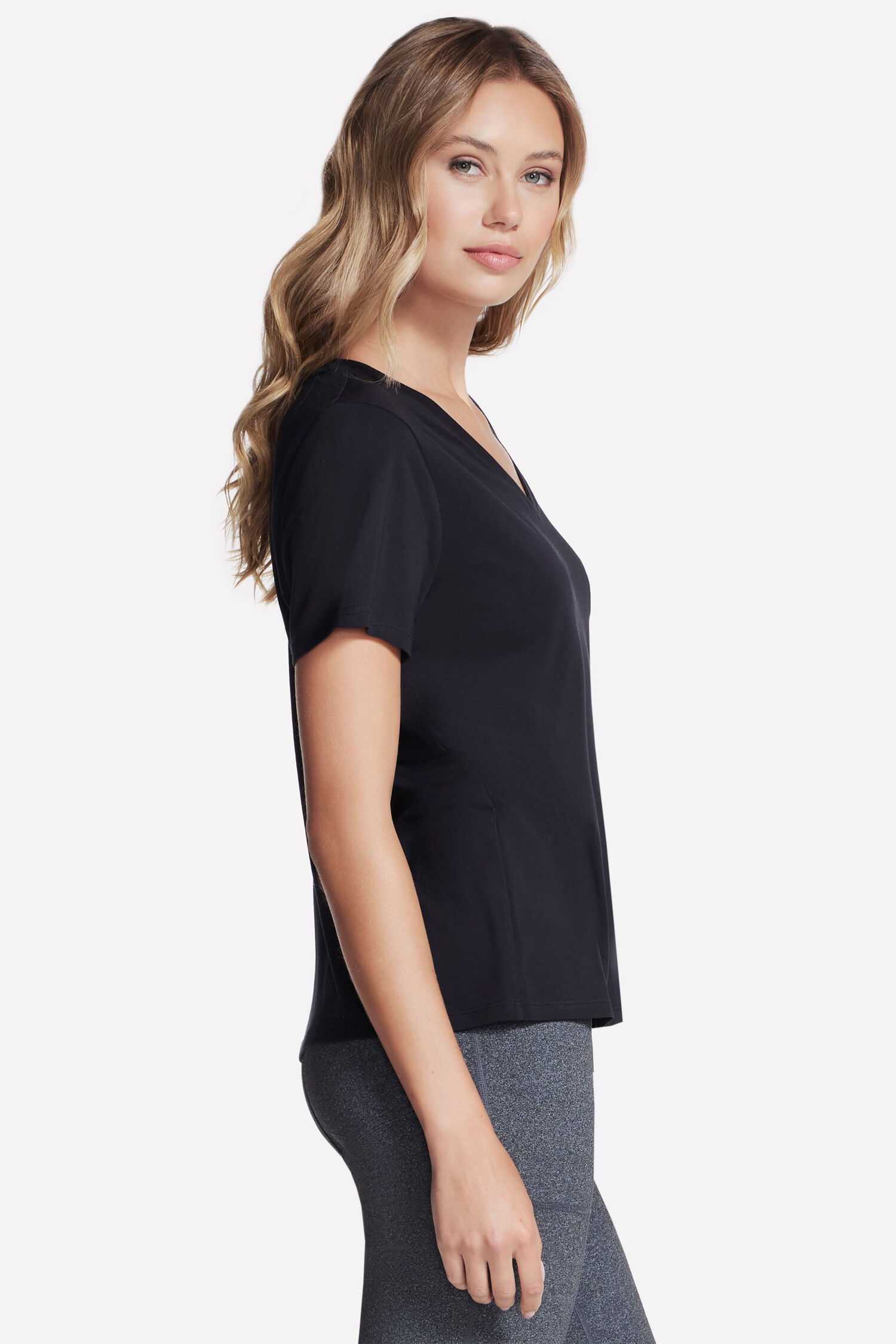 Pima V-Neck Tee 