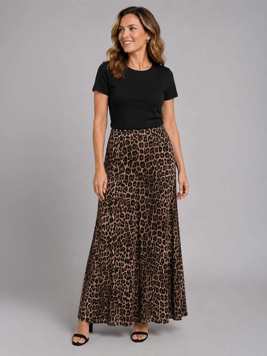 Pull-On Maxi Skirt