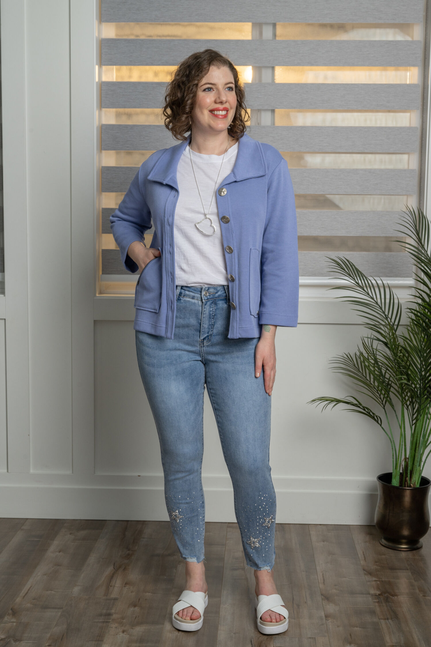 5 Pocket Star Denim Skinny Jeans Image 3