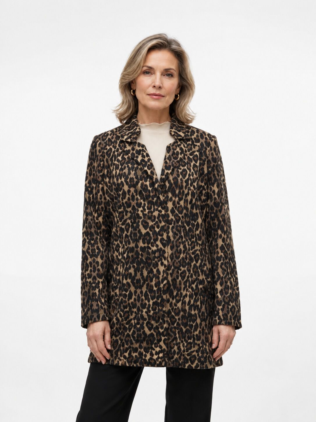 Notch Collar Coat