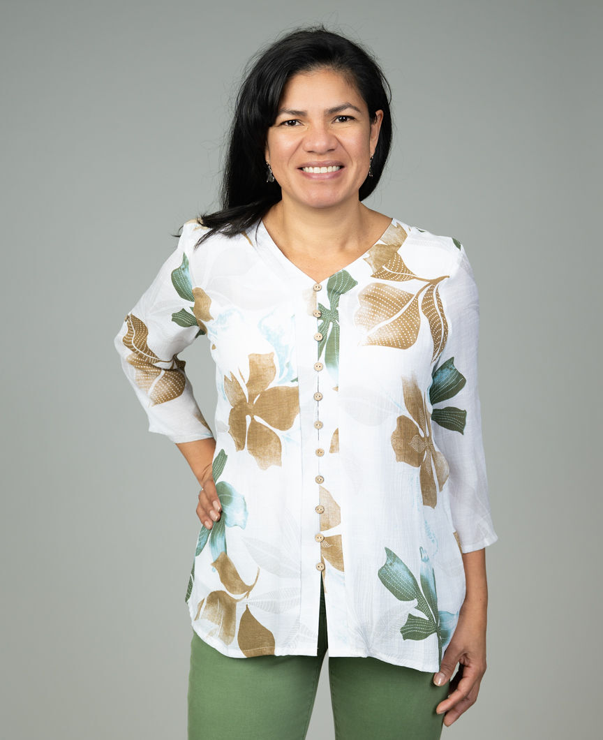 Flowy Floral Vacation Top