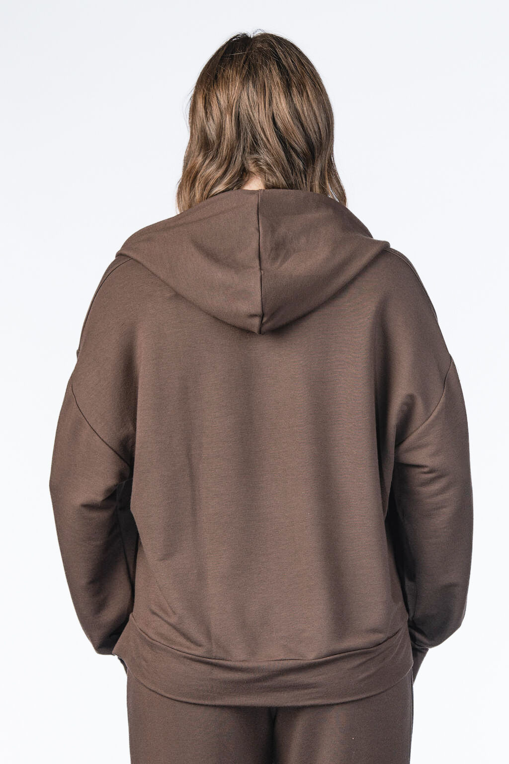 Chocolate Brown Hoodie Image 2