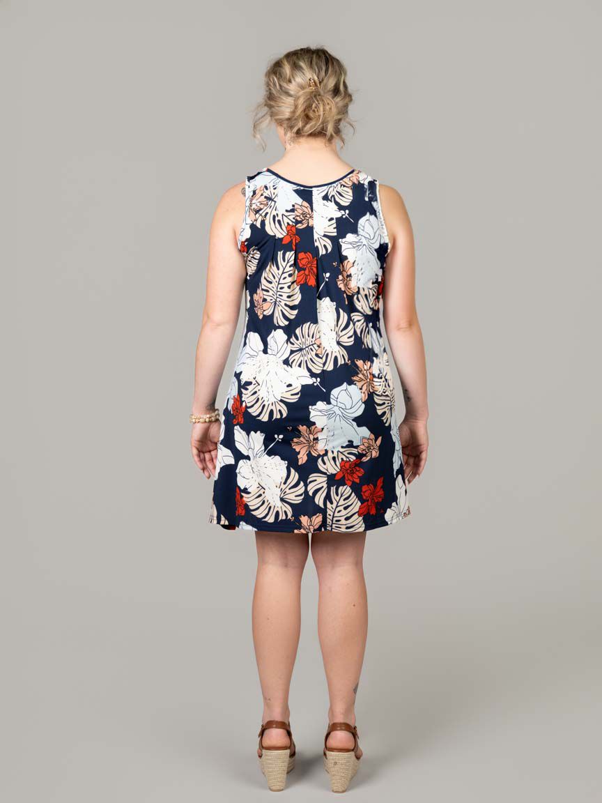 Sleeveless A-Line Summer Dress