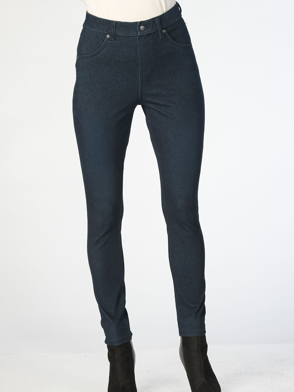 Hue Denim Leggings Image 3