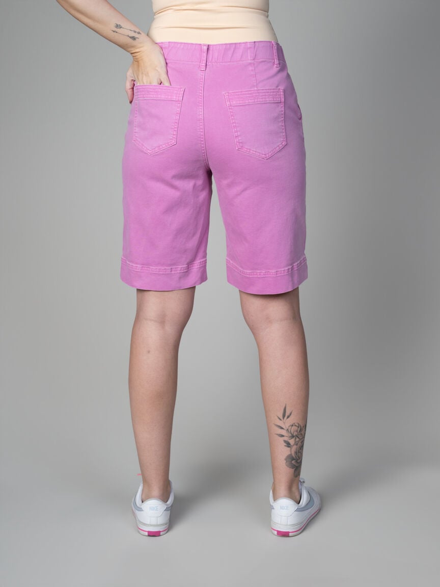Pull-On Bermuda Shorts