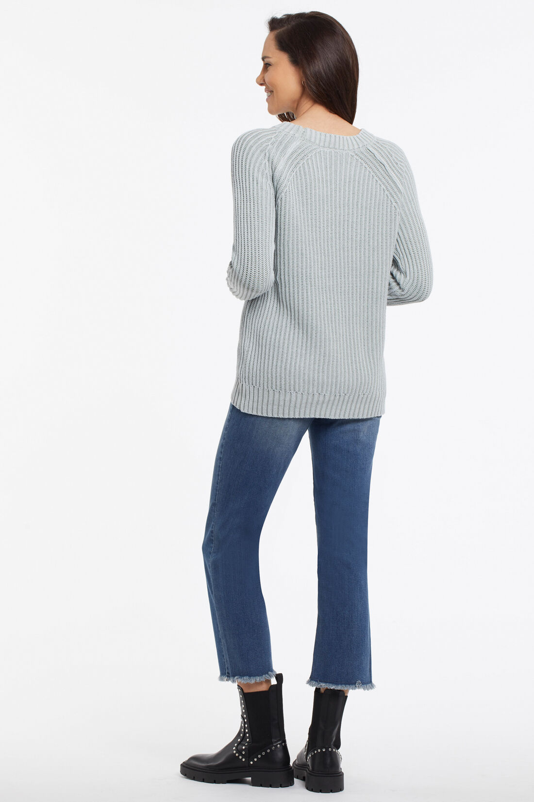 Braided Cotton Sweater Image 2