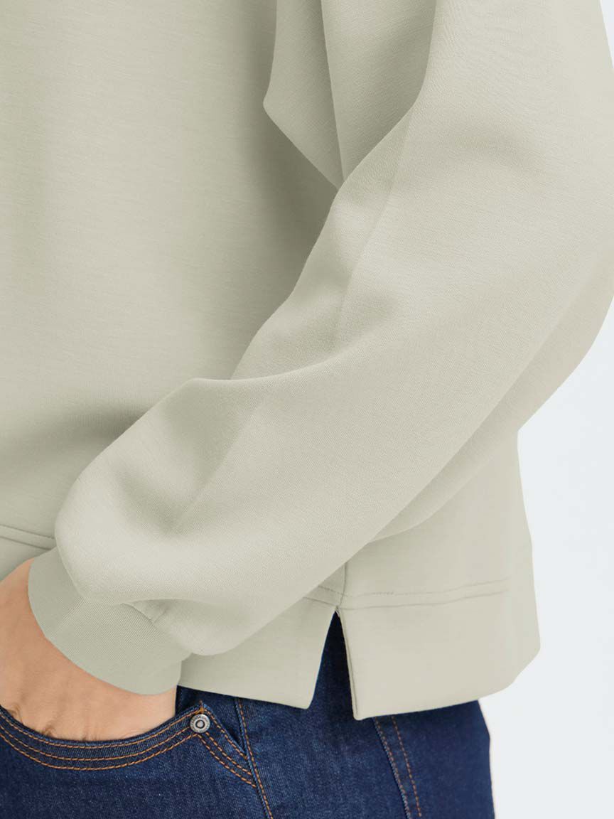 Long Sleeve V-Neck Sweatshirt