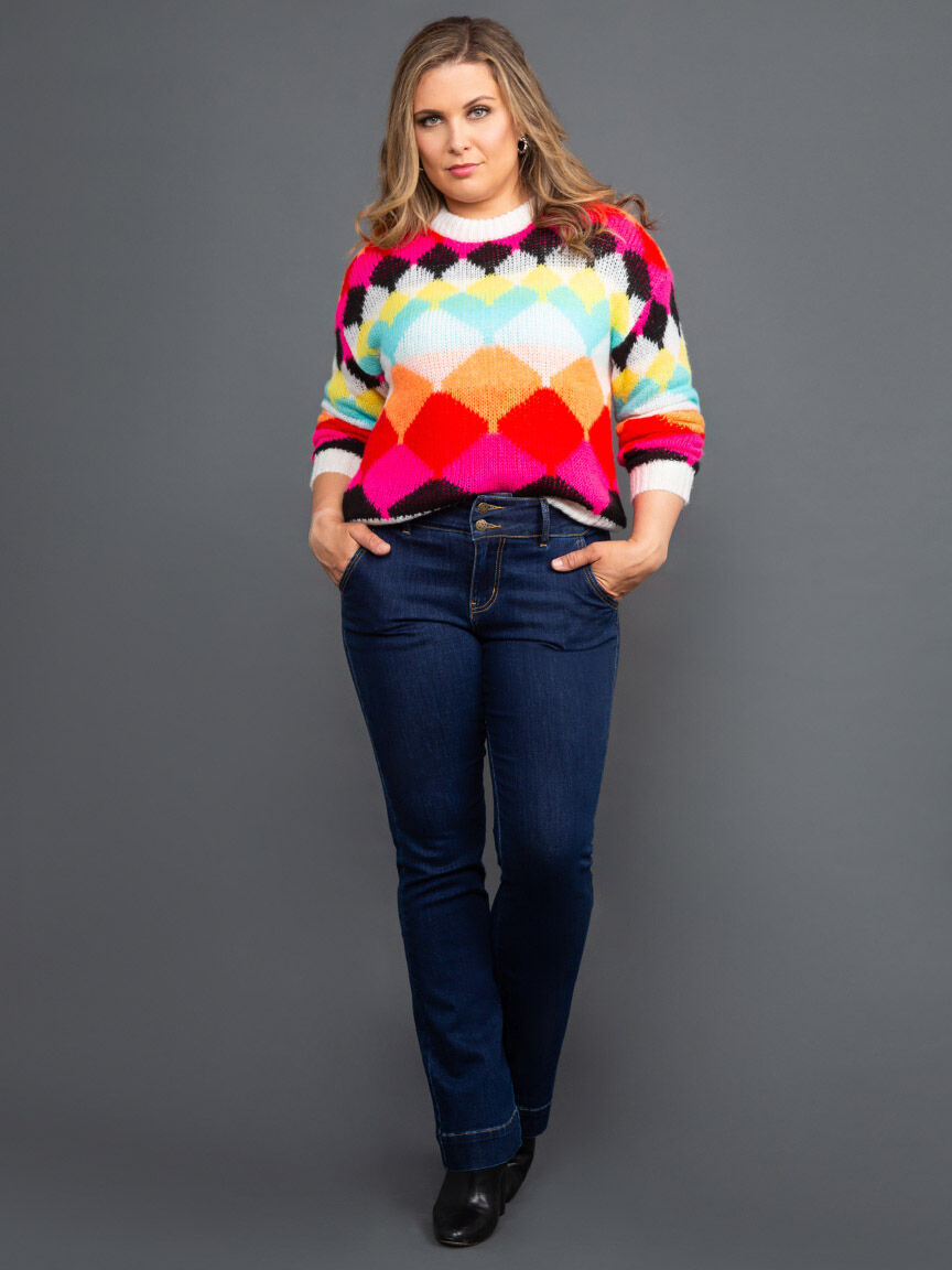 High Rise Bootcut Jeans Image 1