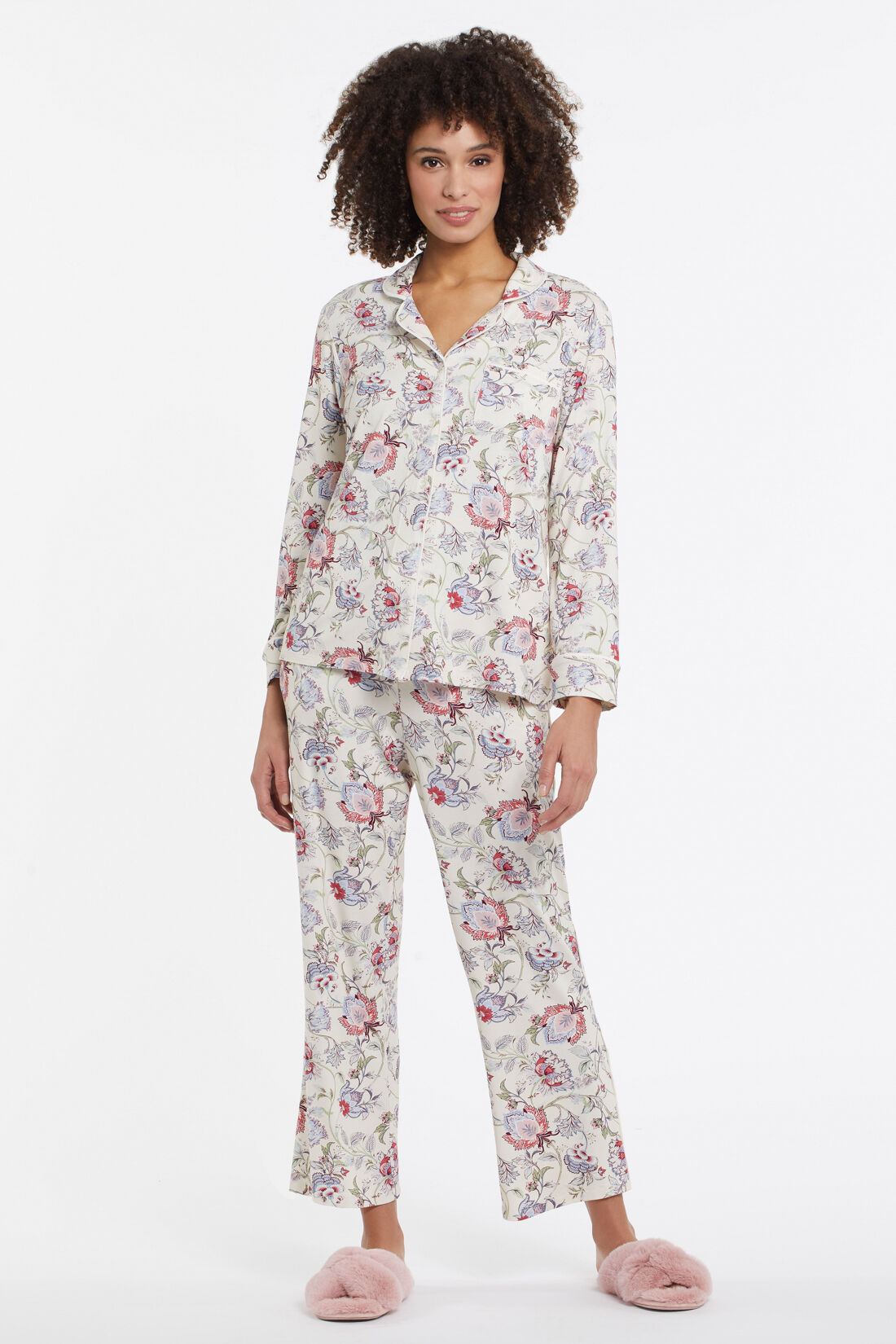 Sleepwear Set with Eye Mask