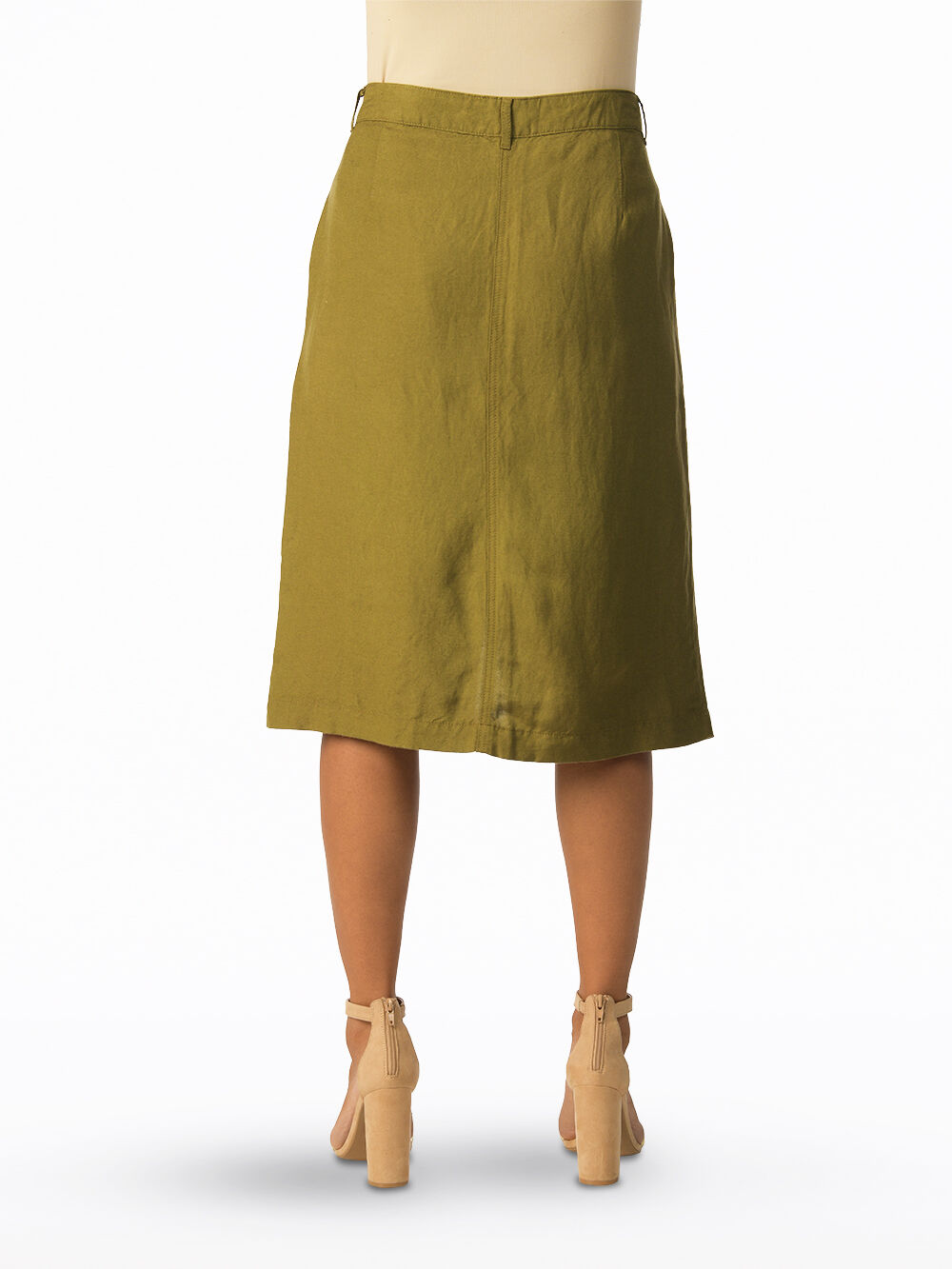 Safari Linen Skirt Image 2