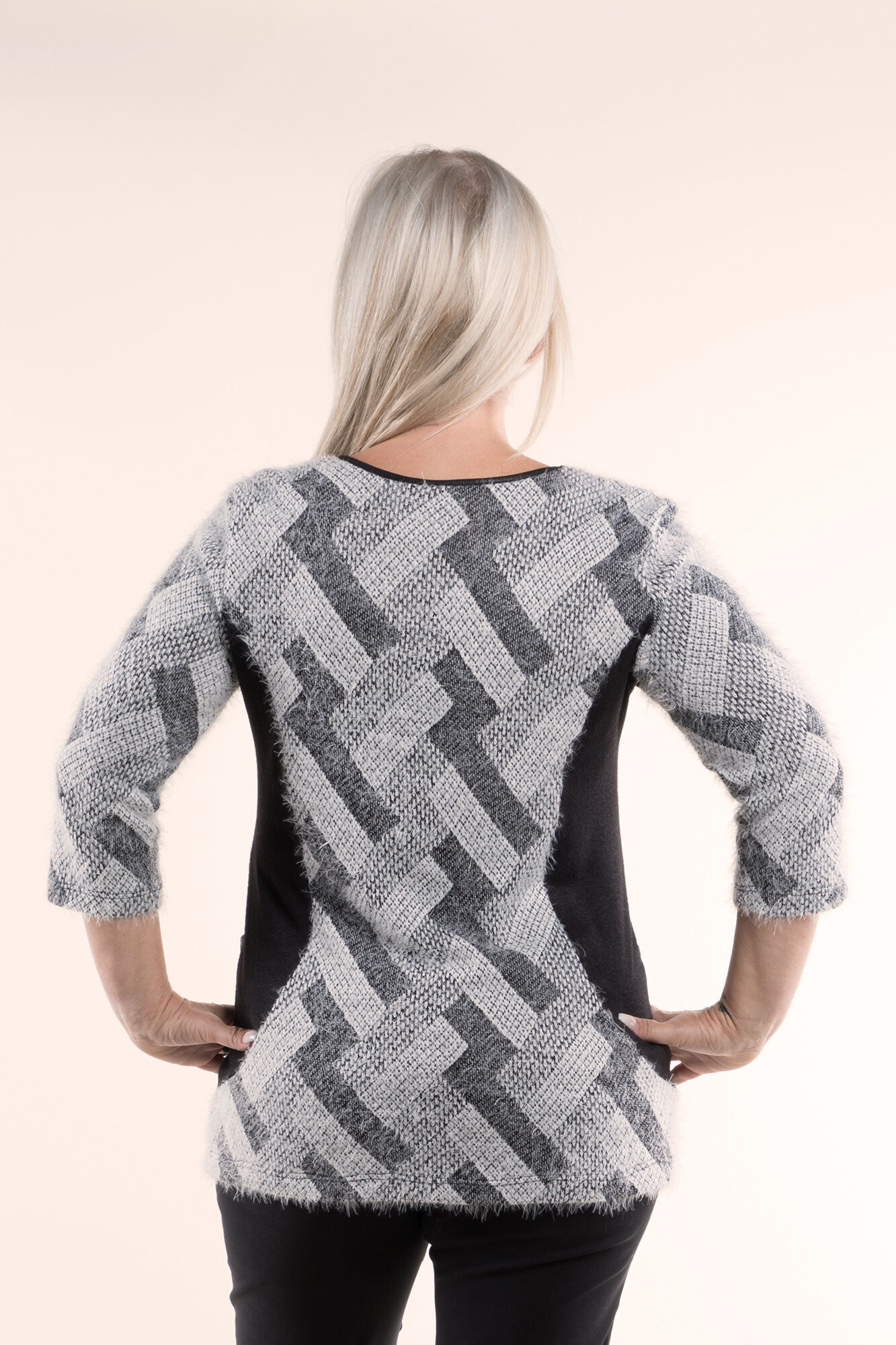 Fun and Funky Eyelash Sweater Knit Tunic Image 2