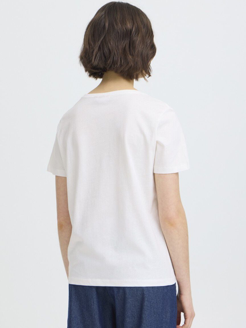 Embroidered Heart T-Shirt