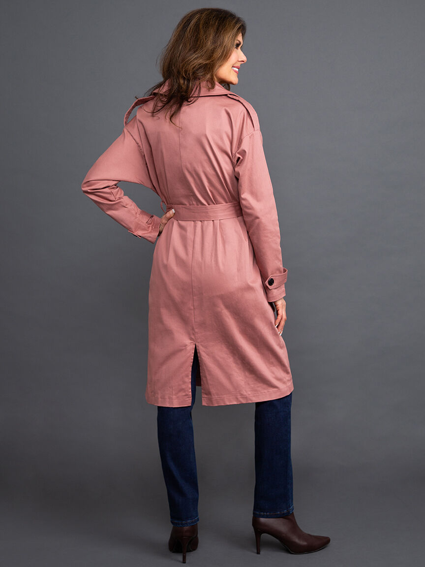 Belted Trench Coat Image 4