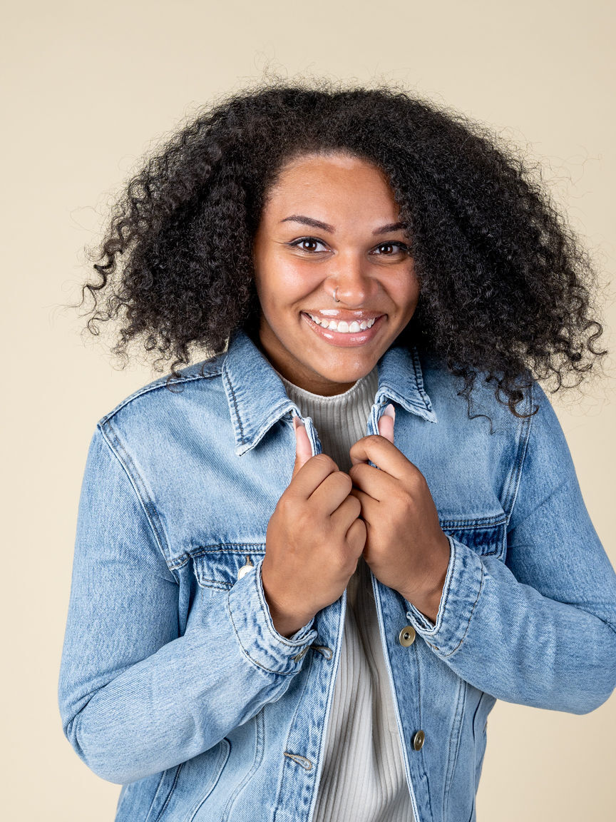 Long Denim Duster Jacket Image 5