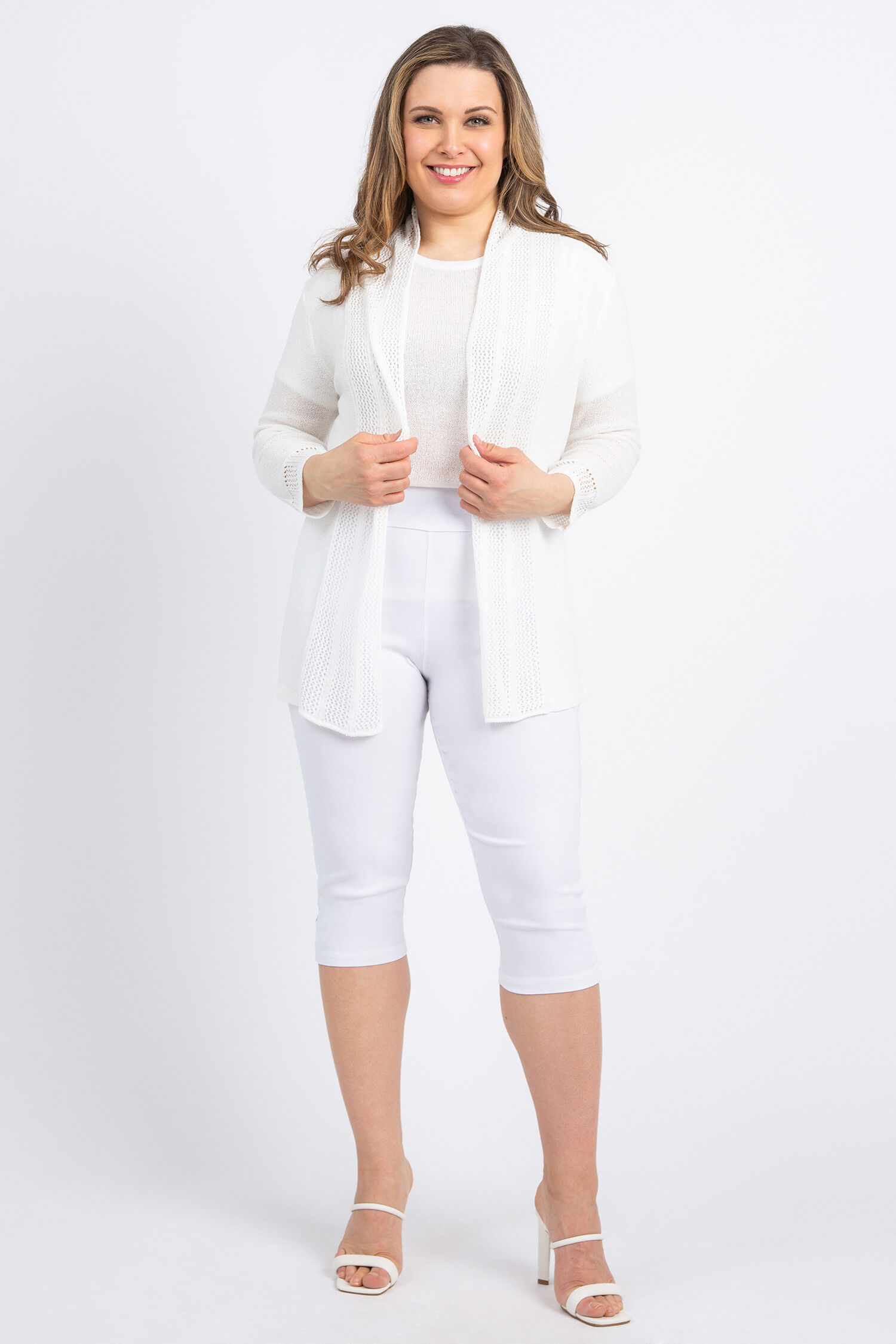 Corset Back Knit Cardigan Image 2