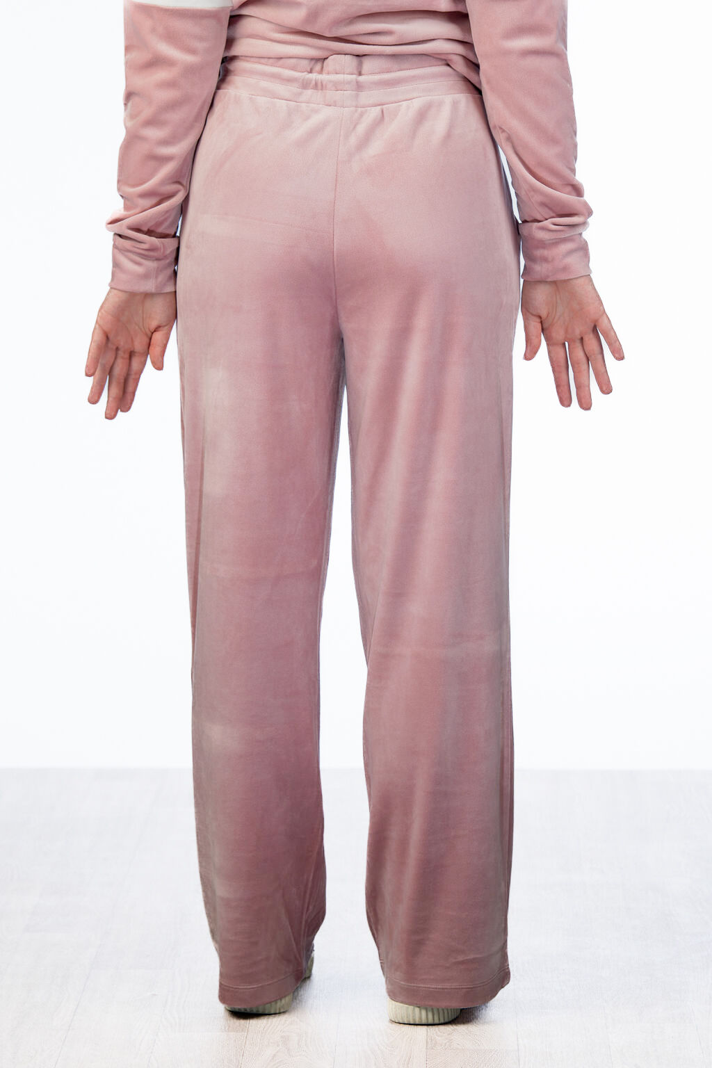 BabyPink Velour Sweatpants Image 2