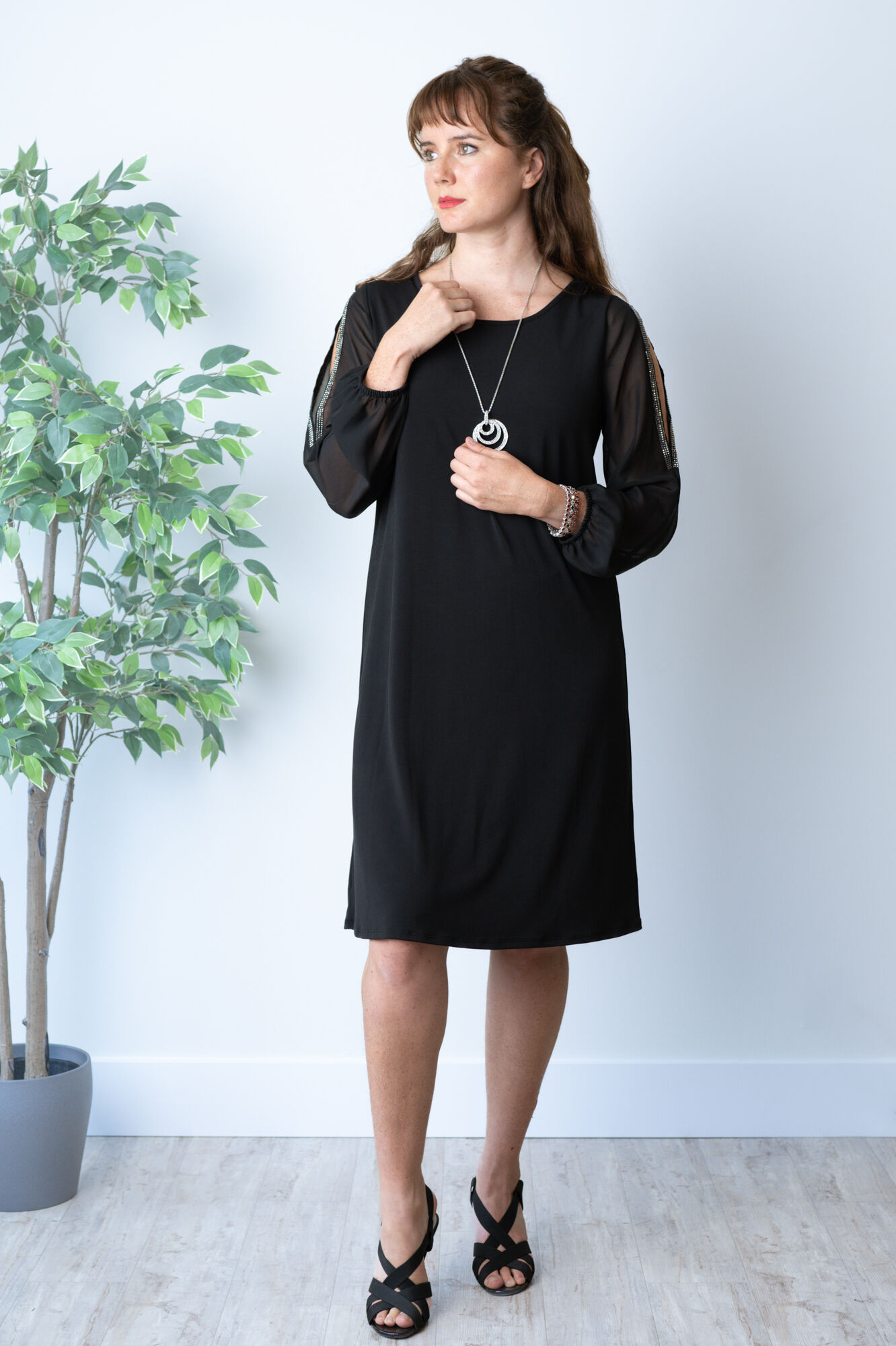 Timeless Classic Black Dress Image 4