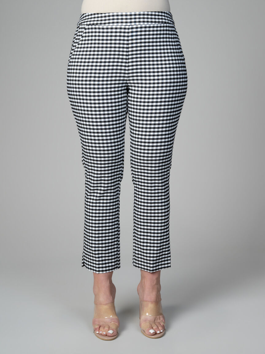 Pull-On Capri With Side Slit