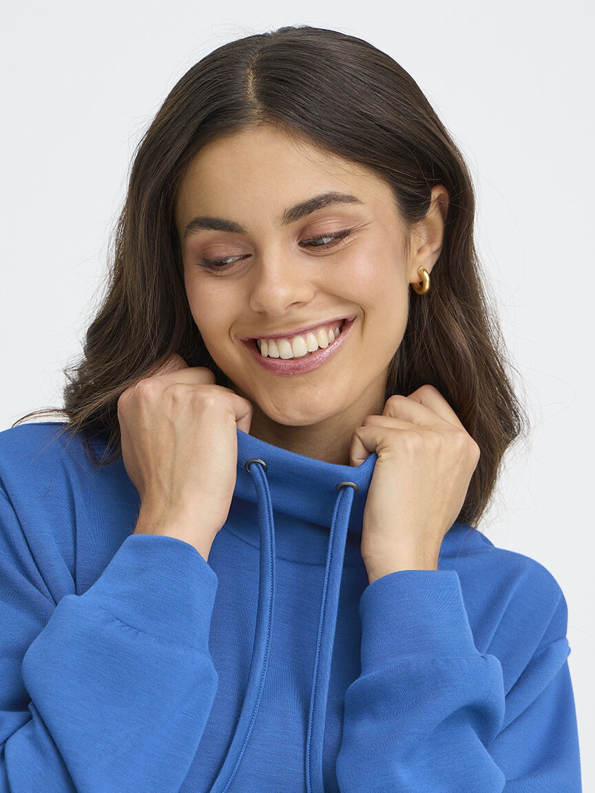 Soft Knit Mockneck Pullover Image 3